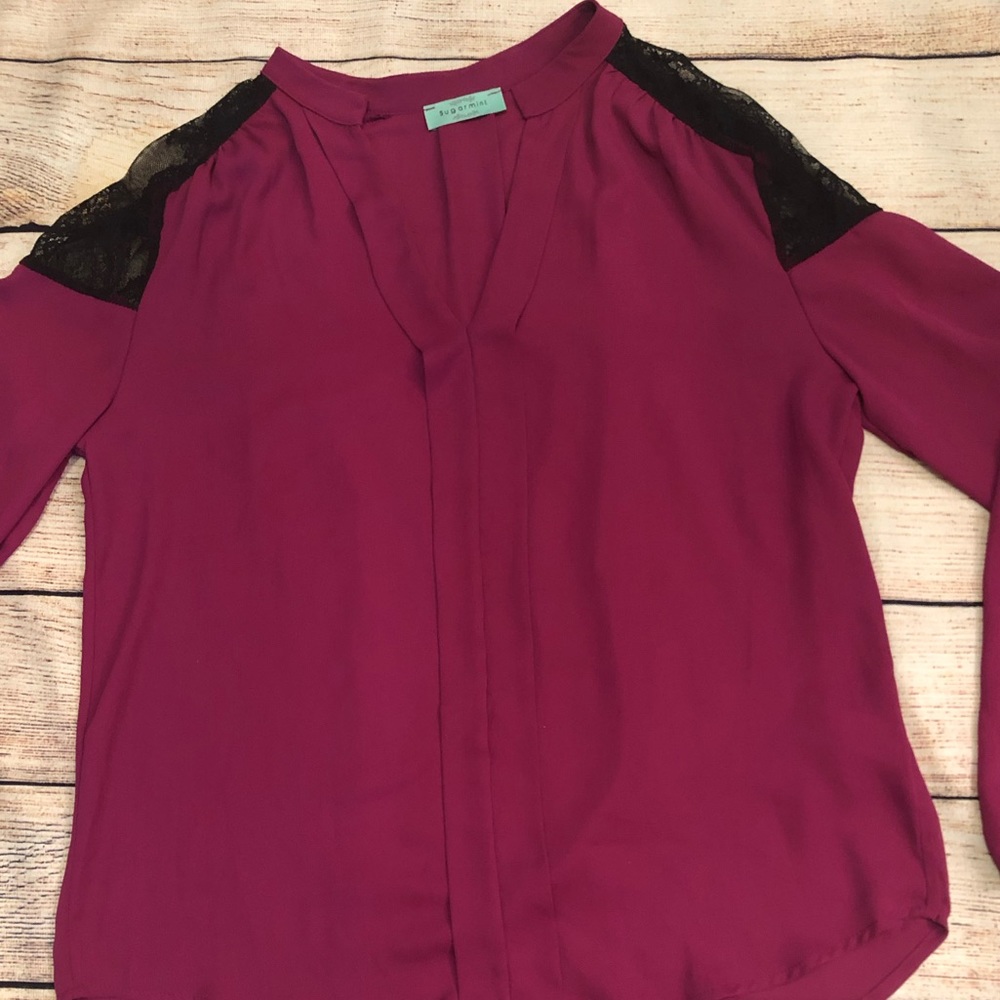 Purple Blouse